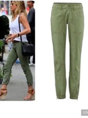 Cabi Olive Green Jogger Pants